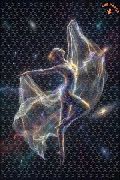 Teona Ahşap لغز خشبي بإطار مزدوج الطبقات من كوزميك بالييرين، 400 قطعة، 35×35