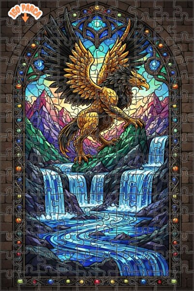 Teona Ahşap فن الغرفن السحري في الطبيعة البرية 150 قطعة 20x30