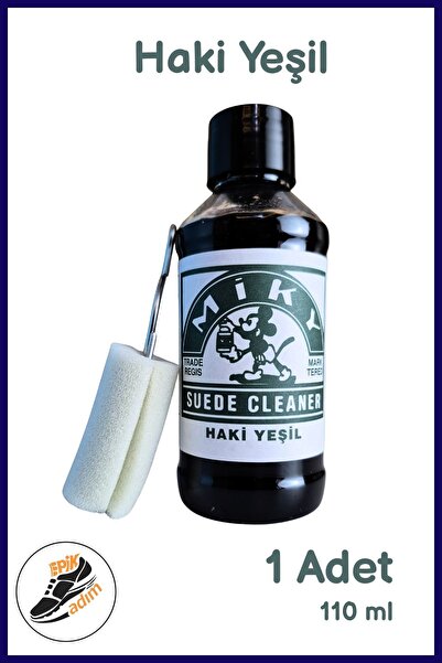 MİKY Süet & Nubuk Yenileyici Likit Boya SET | Canlandırıcı Renk Bakımı |Haki ...