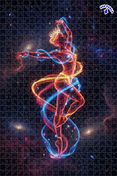 Teona Ahşap لغز خشبي بإطار مزدوج الطبقات من إيفرين دانسر 600 قطعة 50×35