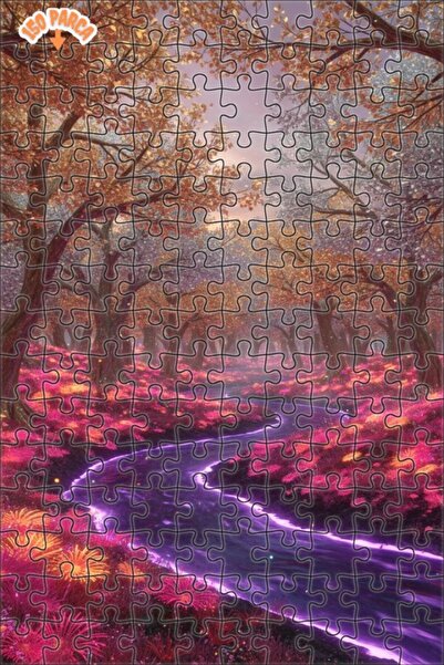 Teona Ahşap لغز خشبي مؤطر بطبقتين بمظهر لوحة زيتية لجبل الساحل الساحر 150 قطع...