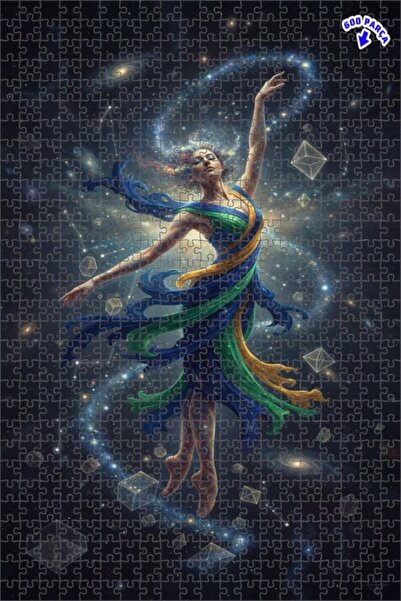 Teona Ahşap لغز خشبي بإطار مزدوج الطبقات من إيفرين دانس 600 قطعة 50×35