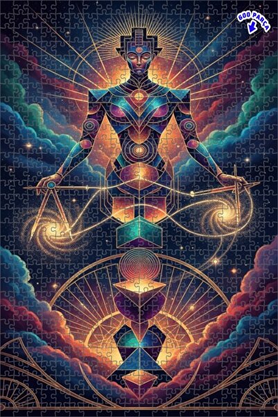 Teona Ahşap لغز خشبي بإطار مزدوج الطبقات بمظهر لوحة زيتية إبداعية عالمية 600 ...