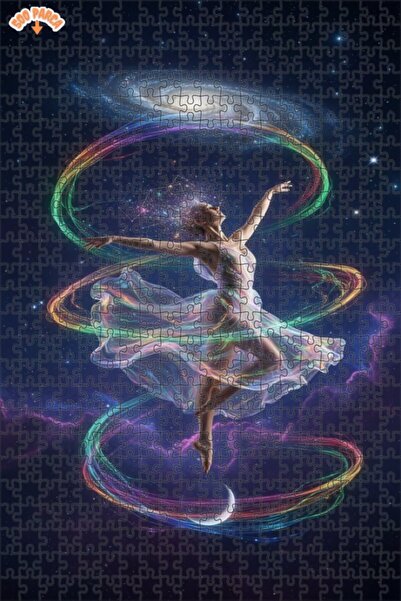 Teona Ahşap لغز خشبي بإطار مزدوج الطبقات من فن الرقمية الخيالية من إيفرين دان...