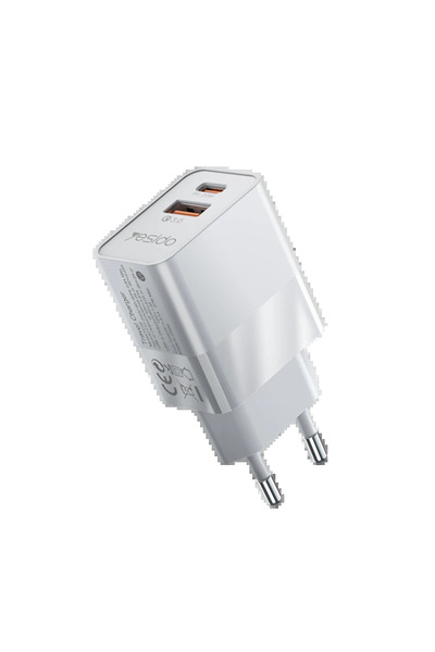 Yesido YC32 Telefon, Tabletler, Bluetooth kulaklık İçin 20W Type-C Çıkışlı PD...