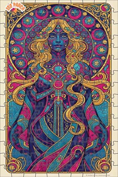 Teona Ahşap لغز خشبي مؤطر بطبقتين من بوهيم آرت جوسيف 150 قطعة 20x30