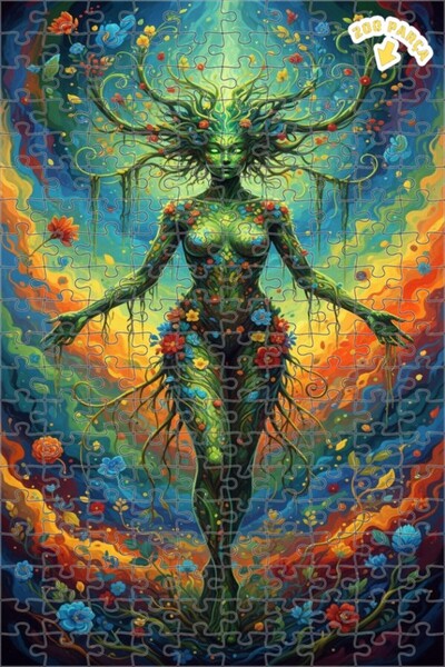 Teona Ahşap لغز خشبي بإطار مزدوج الطبقات بمظهر الزيت الأبيض الطبيعي 200 قطعة ...