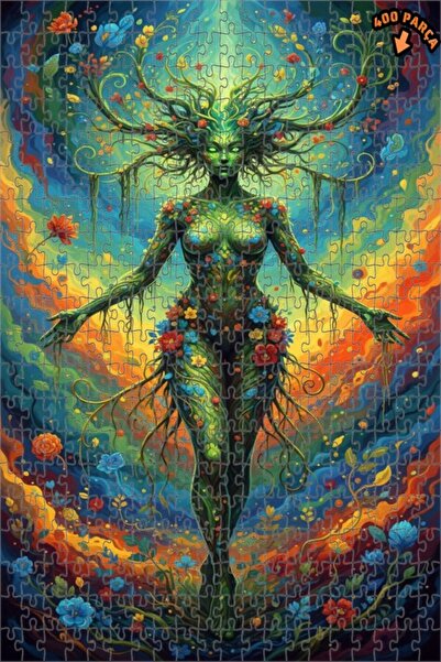 Teona Ahşap لغز خشبي بإطار مزدوج الطبقات بمظهر الزيت الأبيض الطبيعي 400 قطعة ...