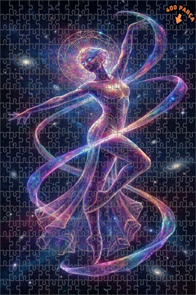 Teona Ahşap لغز خشبي بإطار مزدوج الطبقات من كوزميك دانسر 400 قطعة 35x35