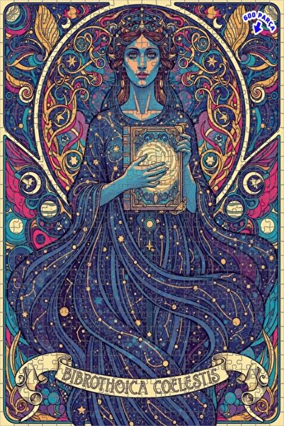 Teona Ahşap لغز خشبي بإطار مزدوج الطبقات من ستارز هانيميفنديس 600 قطعة 50×35