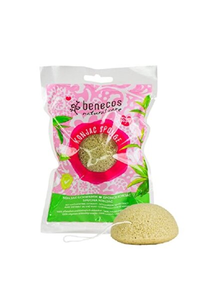 benecos Burețel Konjac cu ceai verde pentru ten mixt sau uscat