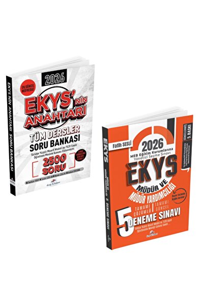 Dizgi Kitap 2026 MEB EKYS Müdür ve Müdür Yardımcılığı Ekys'nin Anahtarı Soru ...