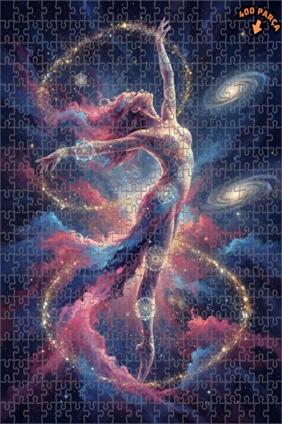 Teona Ahşap لغز خشبي بإطار مزدوج الطبقات من إيفرين دانسر 400 قطعة 35x35