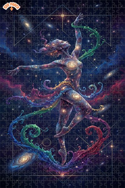 Teona Ahşap لغز خشبي بإطار مزدوج الطبقات من يونيفرسال دانسر 500 قطعة 50x30