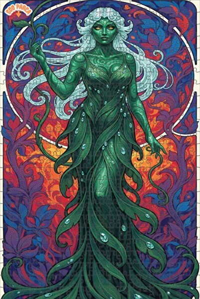 Teona Ahşap لغز خشبي مؤطر بتصميم أوراق الشجر 500 قطعة 50×30