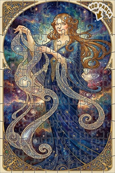 Teona Ahşap لغز خشبي بإطار مزدوج الطبقات من ستار تيكتوريك للنساء من جوكيست، 1...