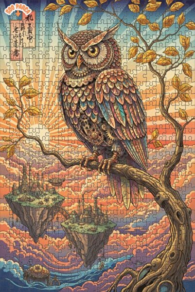 Teona Ahşap لغز خشبي بإطار مزدوج الطبقات من ستيمبانك بوي، 500 قطعة، 50 × 30