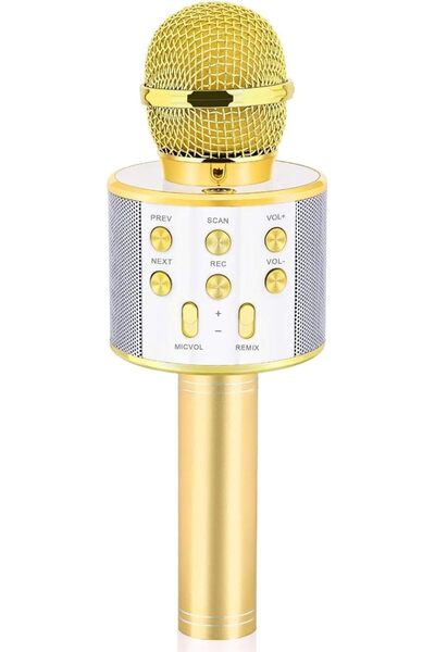 Bogadini Mini karaoke microphone for children, compatible with smartphone