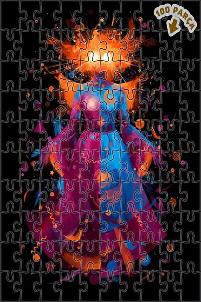 Teona Ahşap لغز خشبي بإطار مزدوج الطبقات بمظهر لوحة زيتية لامرأة ذات طاقة كون...