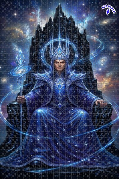 Teona Ahşap لغز خشبي بإطار مزدوج الطبقات من كوزميك رويالتي آرت 600 قطعة 50x35