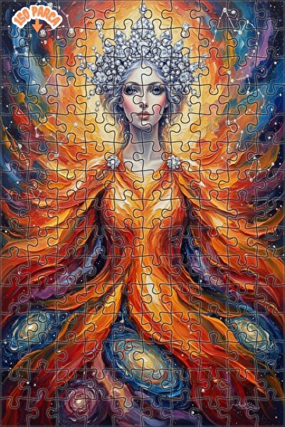 Teona Ahşap لغز خشبي بإطار مزدوج الطبقات بمظهر لوحة زيتية لملكة الكون 150 قطع...