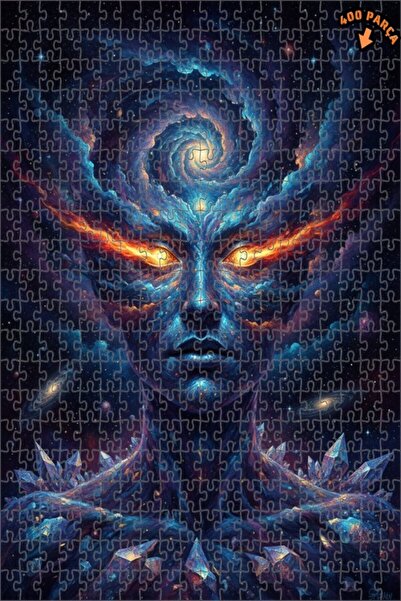 Teona Ahşap لغز خشبي بإطار مزدوج الطبقات بمظهر لوحة زيتية لطاقة الوجه الفلكية...