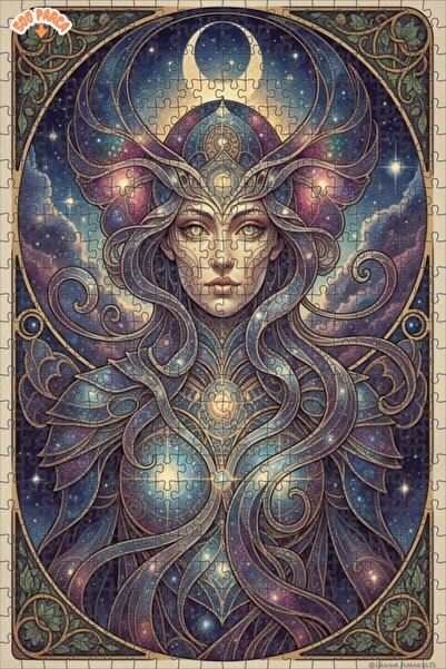 Teona Ahşap لغز خشبي مؤطر بطبقتين من جالاكتيك كراوليز، 500 قطعة، 50×30