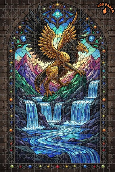 Teona Ahşap فن الغرفن السحري في الطبيعة البرية 400 قطعة 35x35