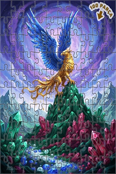 Teona Ahşap لغز مخلوقات بلاد الكريستال الغامضة، لغز خشبي بإطار مزدوج الطبقات،...