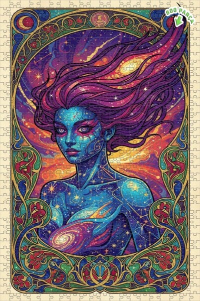 Teona Ahşap لغز فني للنساء بمظهر لوحة زيتية فلكية 800 قطعة 70×50