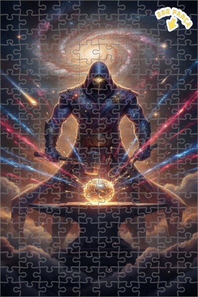 Teona Ahşap لغز خشبي بإطار ذو طابقين بتصميم عصري بمظهر لوحة زيتية، 200 قطعة، ...