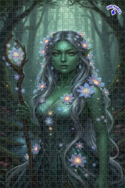 Teona Ahşap لغز خشبي بإطار مزدوج الطبقات من أورمان بيريسي 600 قطعة 50x35