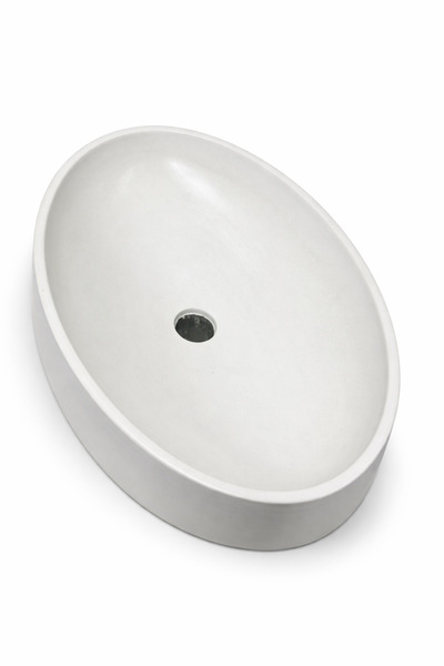 sanlitasarim Lavabo 50 Cm Çanak Oval Tezgah Üstü