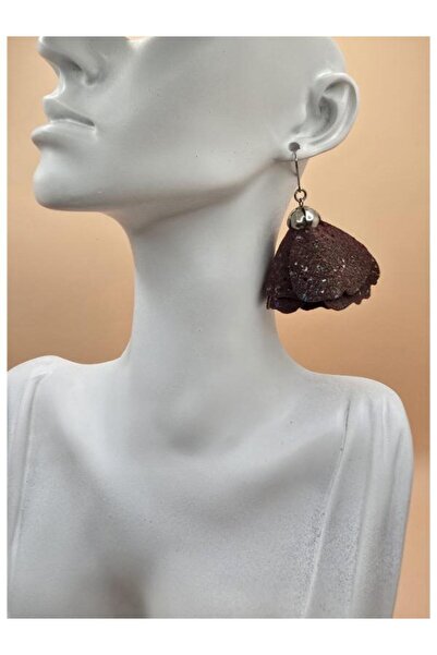 Verdandi Leather DUCHESS EARRINGS