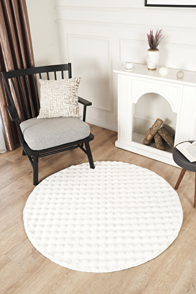 tropikal home Mekani, pufasti, okrugli Tepih Staza Protivklizni đon moderni d...