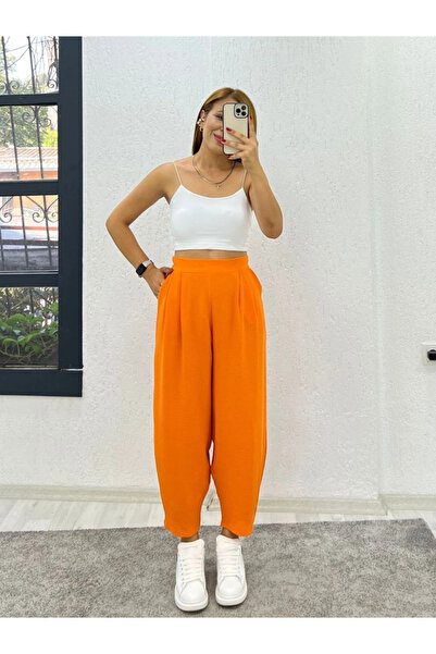 nedo7 Women's High Waist Hurrem Pants