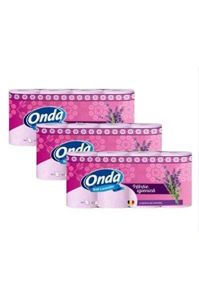 Onda Promo Package 3 x 3-Ply Toilet Paper 8 pcs/box (24 rolls) with velvety l...