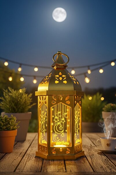 Home Decorations Ramazan ayı temalı masa lambası