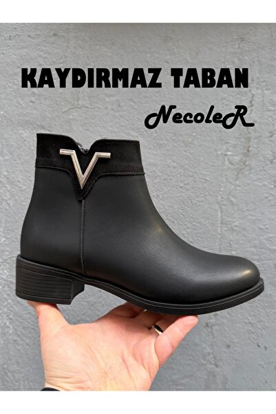 Neco Non-Slip Thermolight Sole Women's Boots, Easy to Wear with Zipper (794-825)