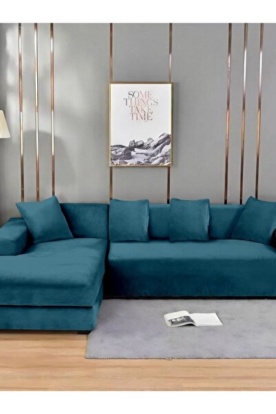 naniland.ro Husă Elastică pentru Canapea Colțar – Protecție Completă, Materia...