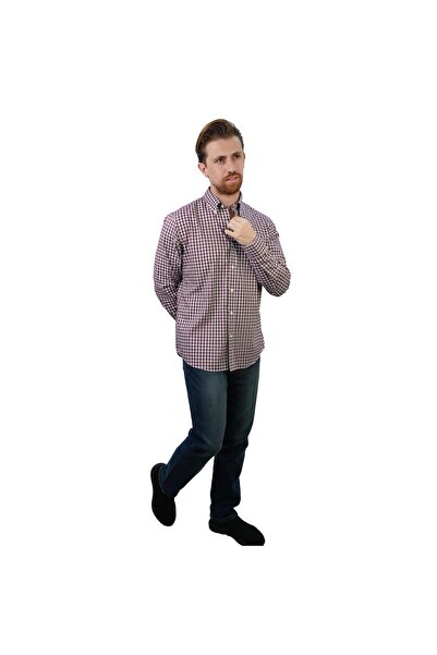 Giordano Men's Wrinkle-Free Long Sleeve Cotton Oxford Shirt