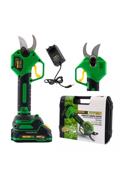 PartnerPro Electric Pruner with Battery PP-FE2A 20V / 2Ah, 250 N, Brushless