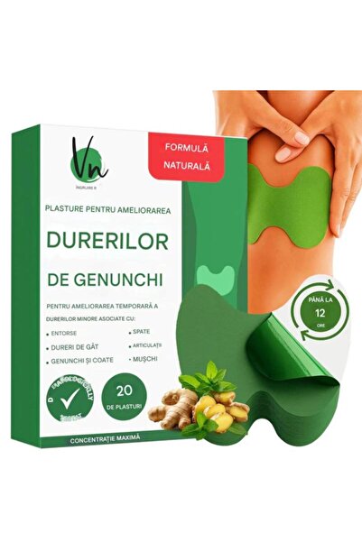 OEM Set of 100 Knee Patches, Natural Formula with Medicinal Plants, Fast Pain...