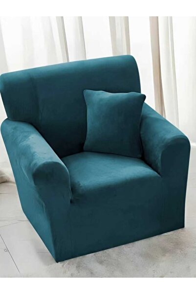naniland.ro Elegant Elastic Velvet Armchair Cover