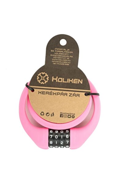 Koliken Lacăt pentru bicicletă, Koliken, roz