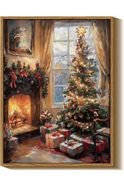 ALAYRA International Beautiful Canvas Wall Art Framed 30x40cm Elegant Modern ...