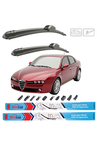 TEAMCAR Ștergătoare de parbriz Alfa Romeo 159 (939) SEDAN 2005-2011 Față Set