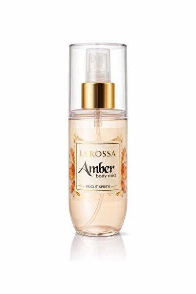 La Rossa Amber Body Mist – 100 ml (Vücut Spreyi - Unisex - Fresh Floral)