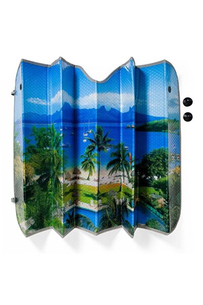 OEM Parasolar Auto Parbriz Aluminiu 130x60cm