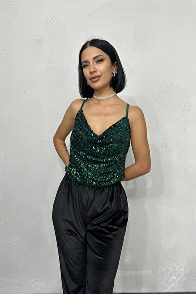 nedo7 Emerald Strappy Degaje Blouse
